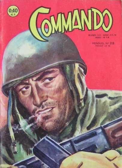 Scan de la Couverture Commando n 28